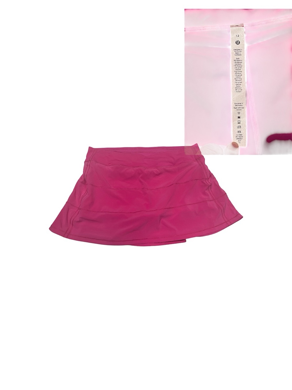 Lululemon Pace Rival Skirt in Ripened Raspberry - Picture 7 of 10